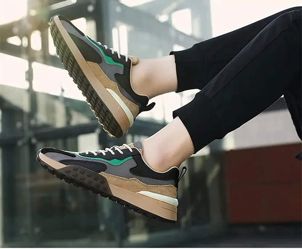 MATERUIEYES Casual Shoes Men's Shoes Breathable Heighten Sneakers
