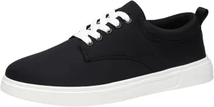 Men Casual Shoes Fashionable and Simple Solid Color Thick Bottomed Flat Bottomed Comfortable Mens Dark Casual Shoes