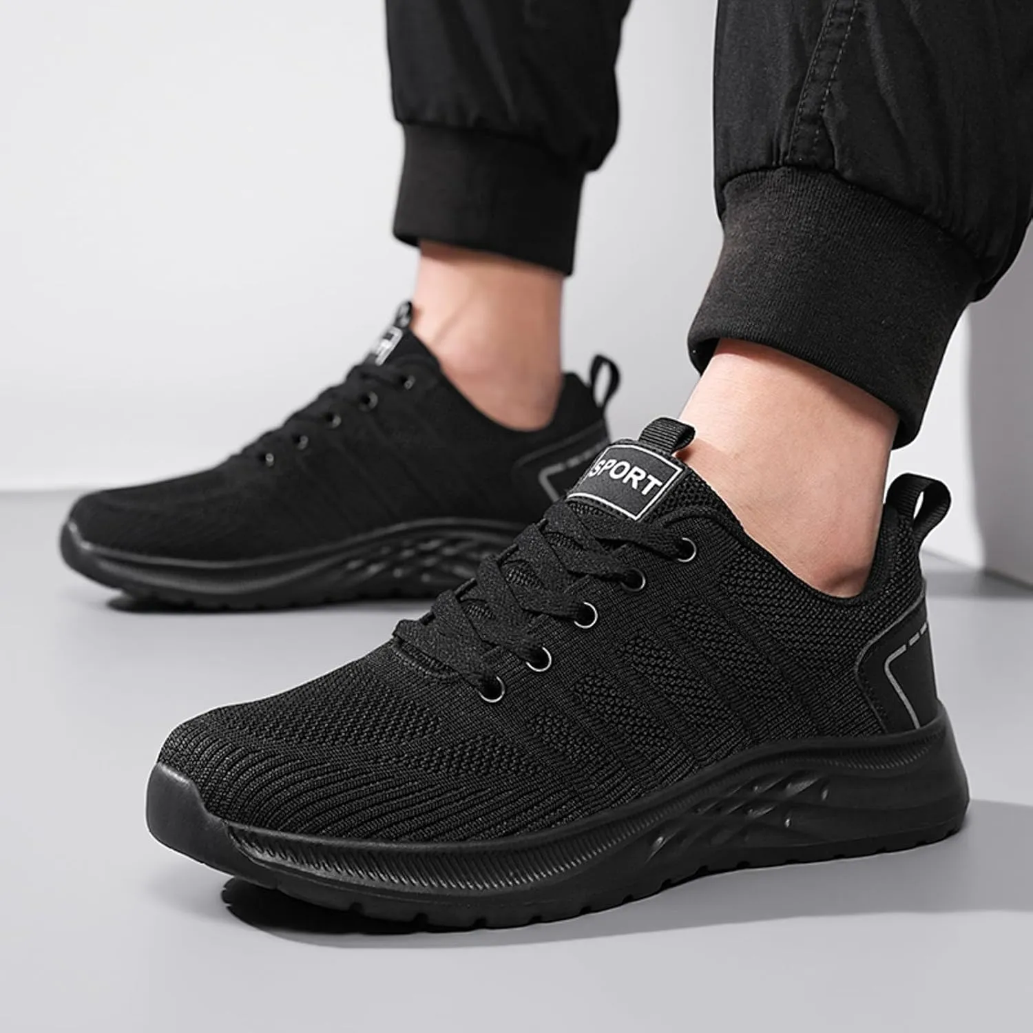 Men's Arch Support Workout Shoes Recovery Air Athletic Running Tennis Shoe Fashion Lightweight Sneakers for Men