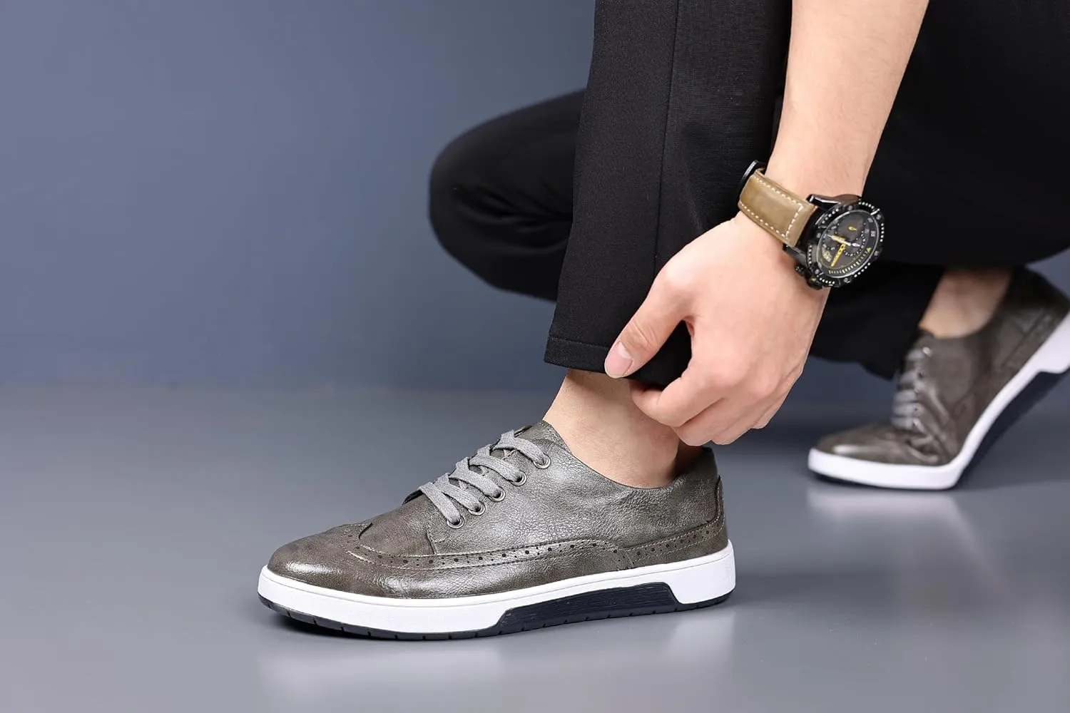 Mens Casual Shoes Comfortable Fashion Dress Sneakers