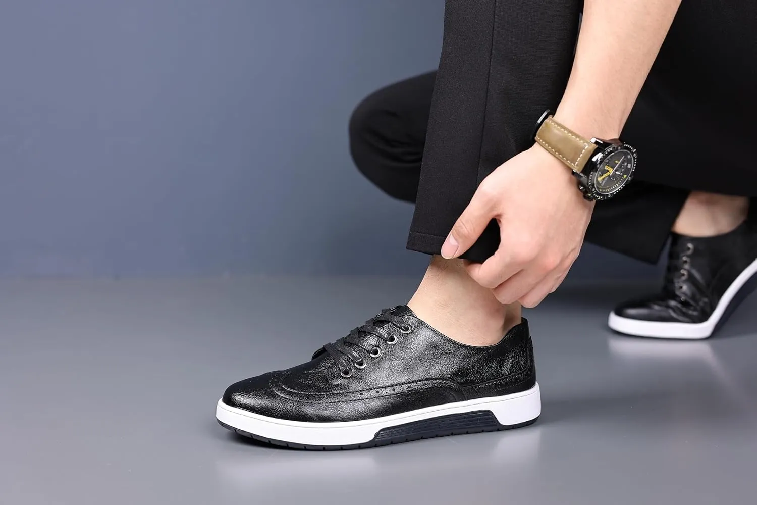 Mens Casual Shoes Comfortable Fashion Dress Sneakers