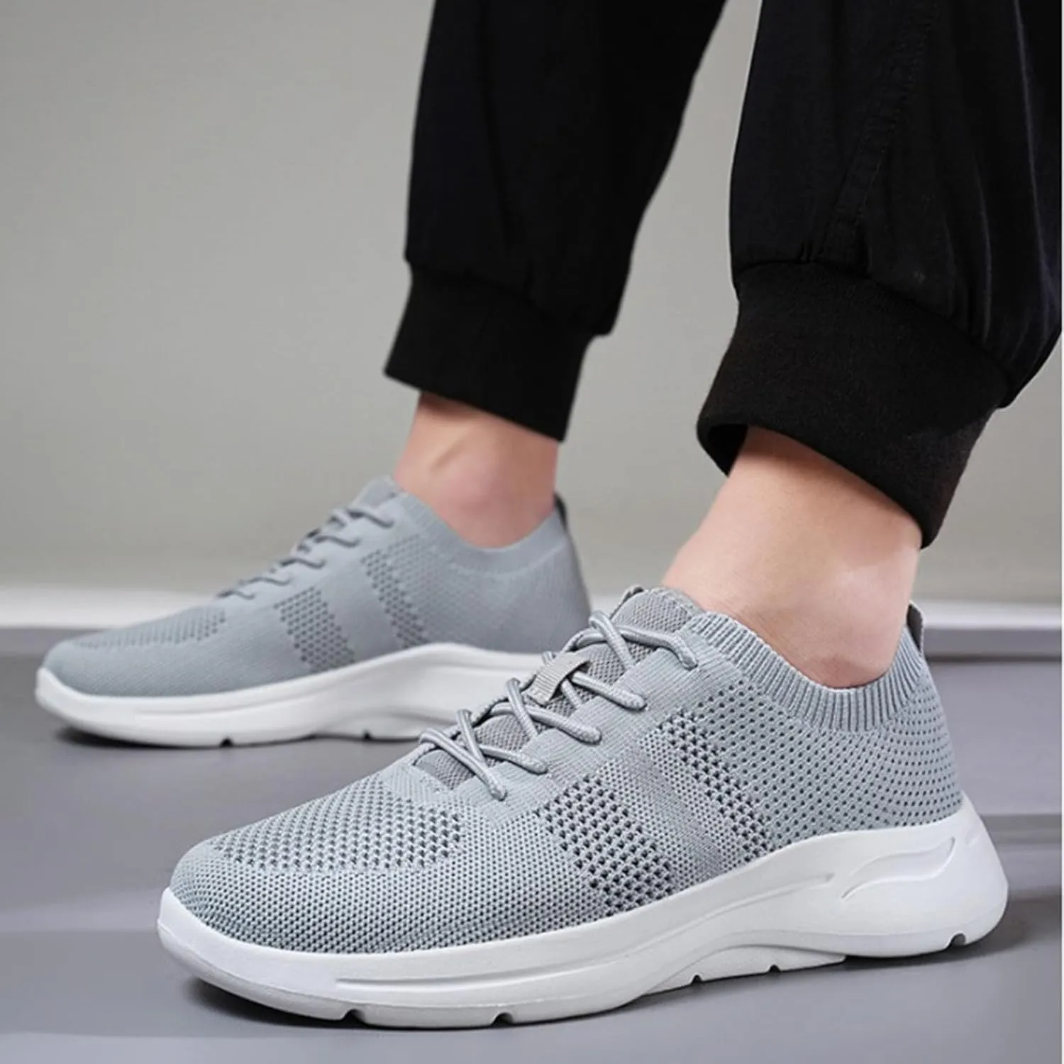 Men's Casual Shoes Fashion Oxfords Business Walking Mens Running Shoes Jogging Women Casual Shoes Walking Sneakers Black Tennis Shoe Loafers Shoe