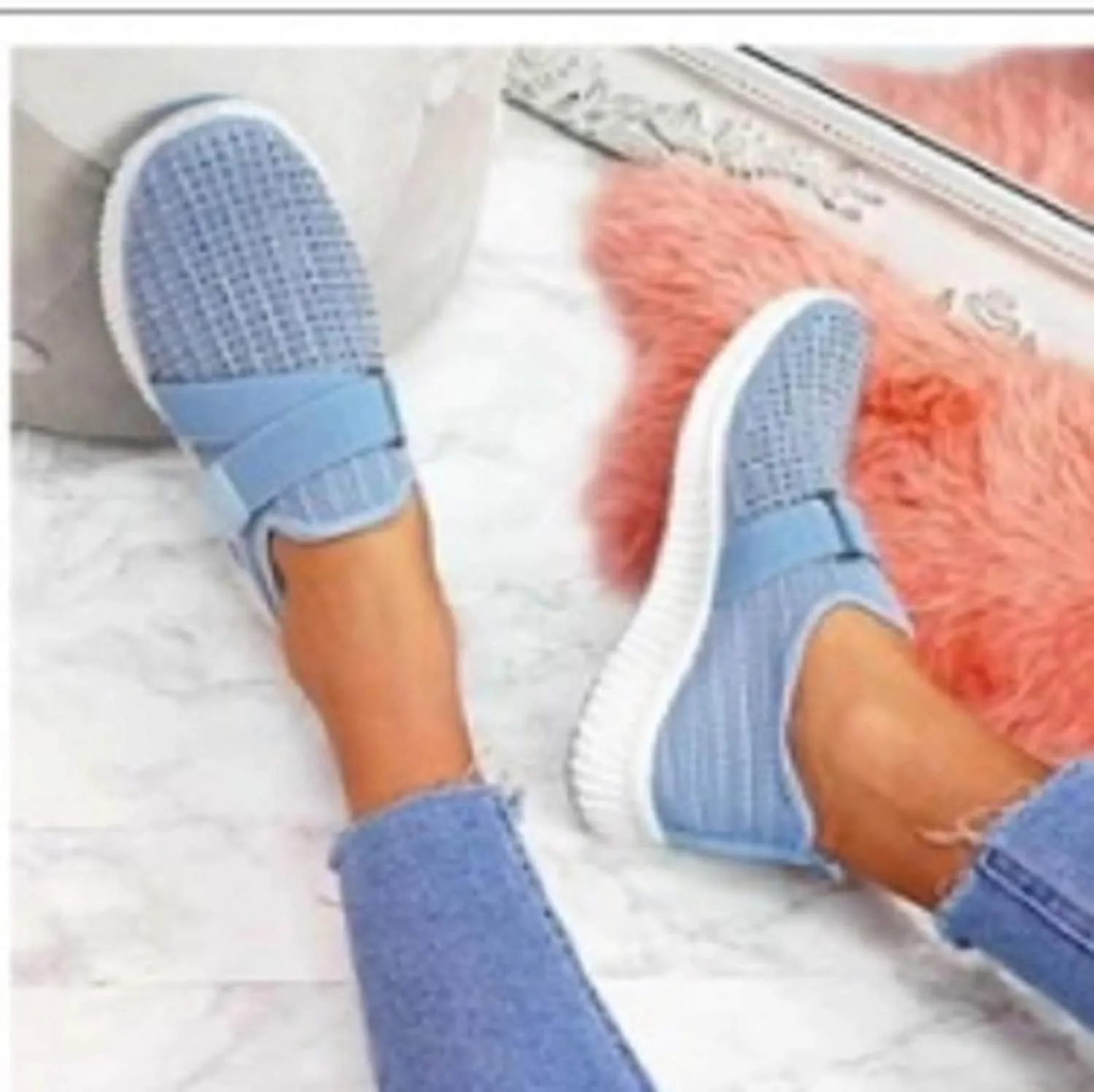 Mens Dress Shoes Mesh Breathable Casual Shoes Slip On Men Shoes Sneakers Women's Air Athletic Running Fashion Sport Slip On Tennis Shoe Loafers Dress Shoe