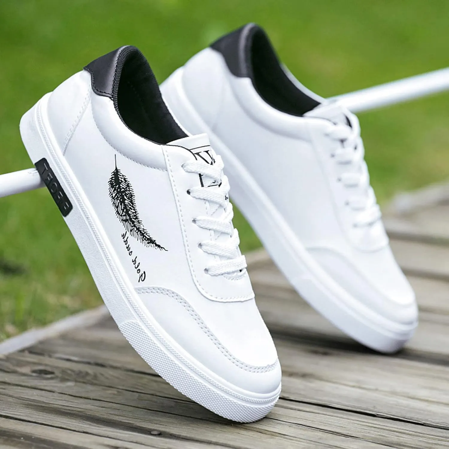 Mens Fashion Sneaker Summer Breathable Flat Bottom Casual Running Shoes Comfortable Lighweight Sneakers Soft Sole Non Slip Comfy Outdoor Walking Shoes for Men