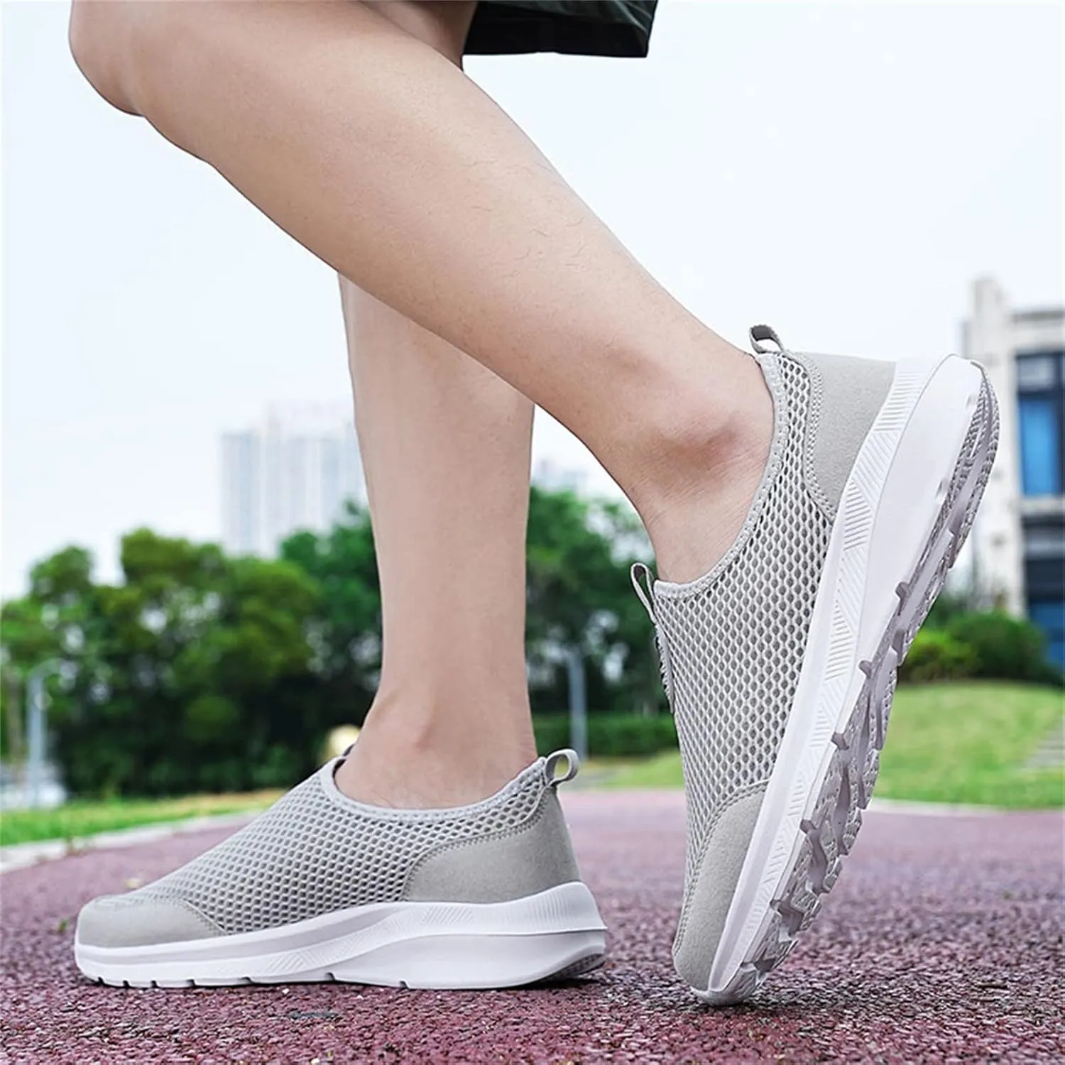 Mens Running Shoes Mesh Men Casual Dress Shoes White Platform Sneakers Tennis Comfy Running Walking Fitnes Brown Tennis Shoe Loafers Casual Slip On