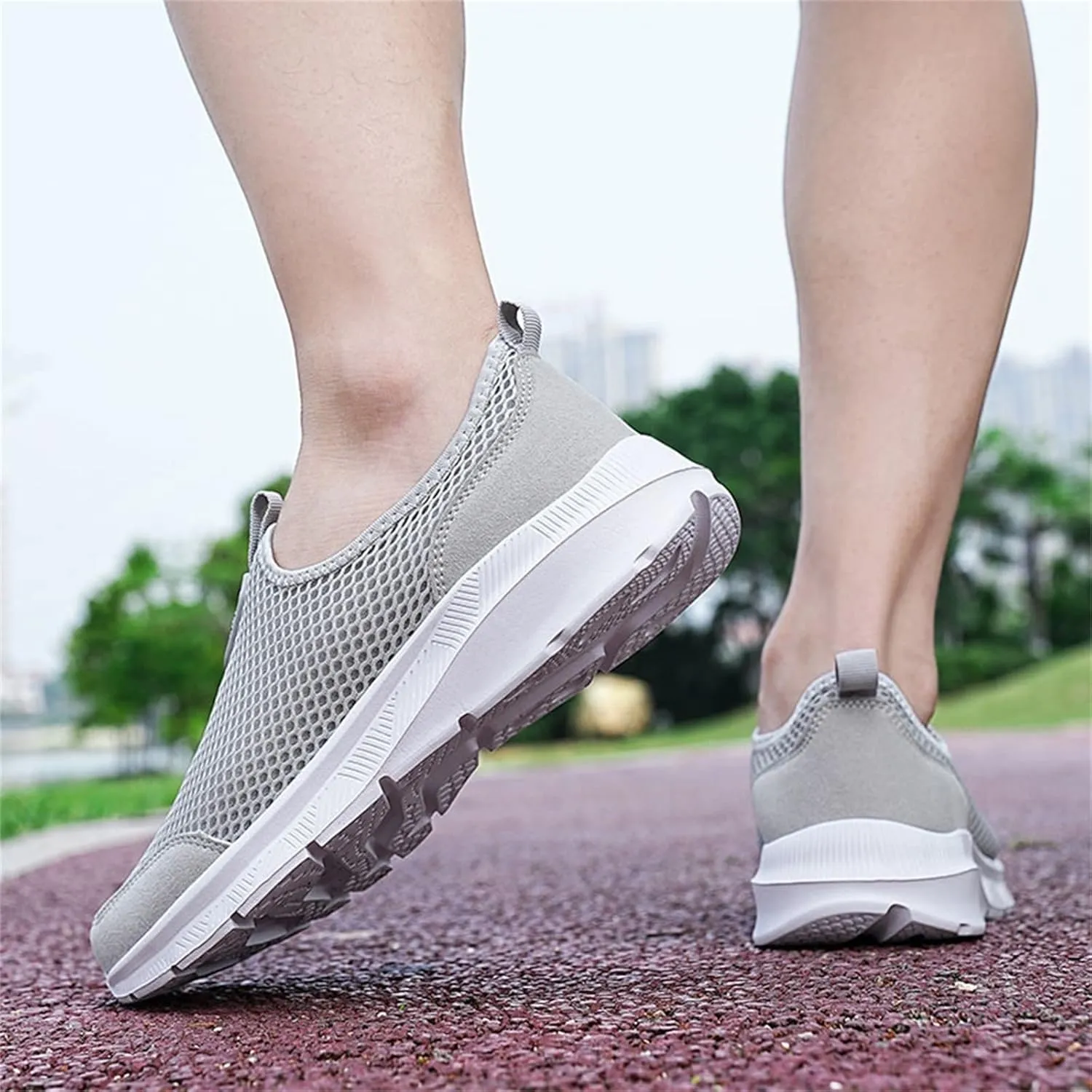 Mens Running Shoes Mesh Men Casual Dress Shoes White Platform Sneakers Tennis Comfy Running Walking Fitnes Brown Tennis Shoe Loafers Casual Slip On