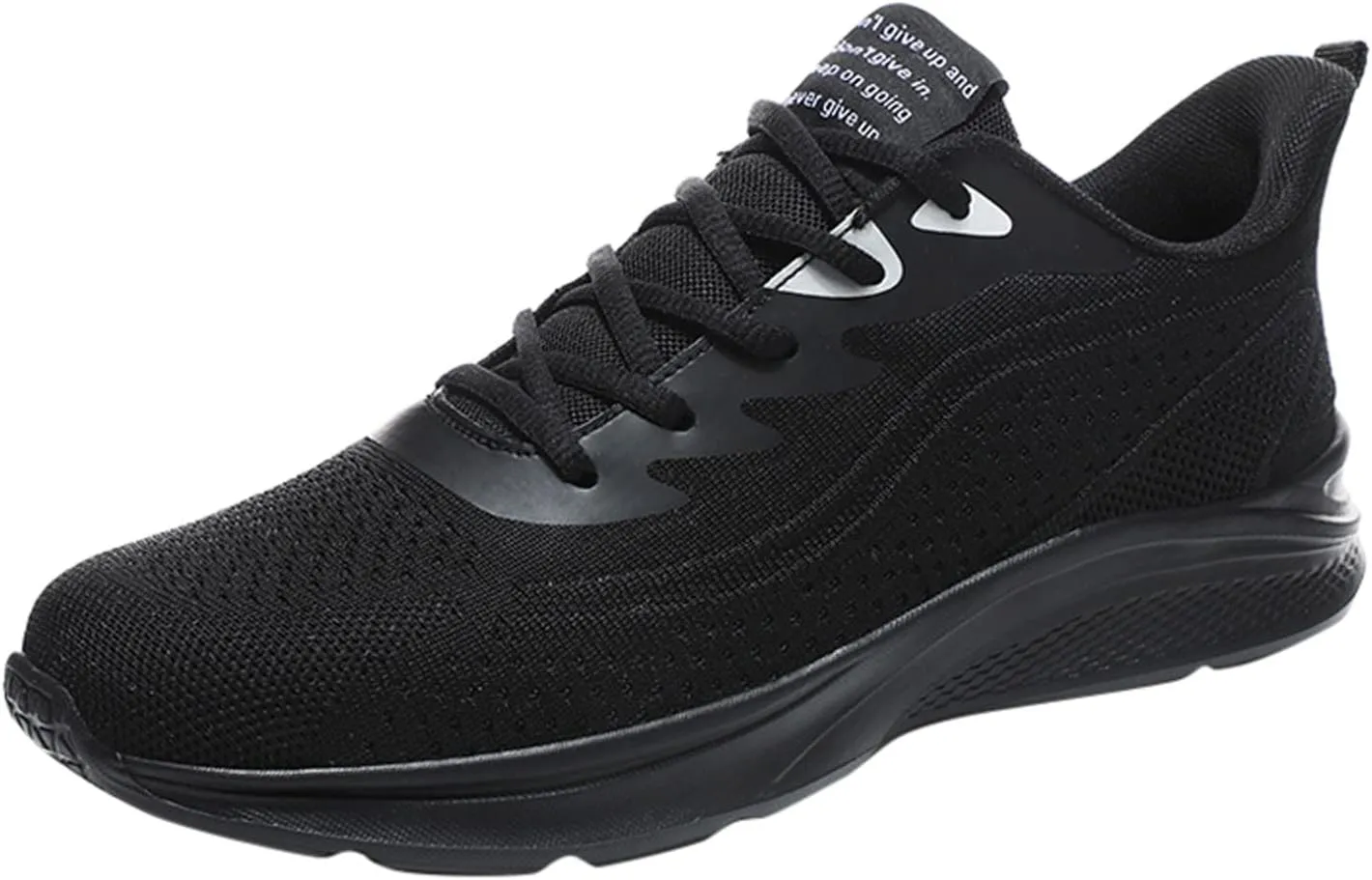 Mens Shoes Mesh Breathable Lace Up Solid Color Casual Fashion Simple Shoes Running Sneaker Organizers and Storage Men