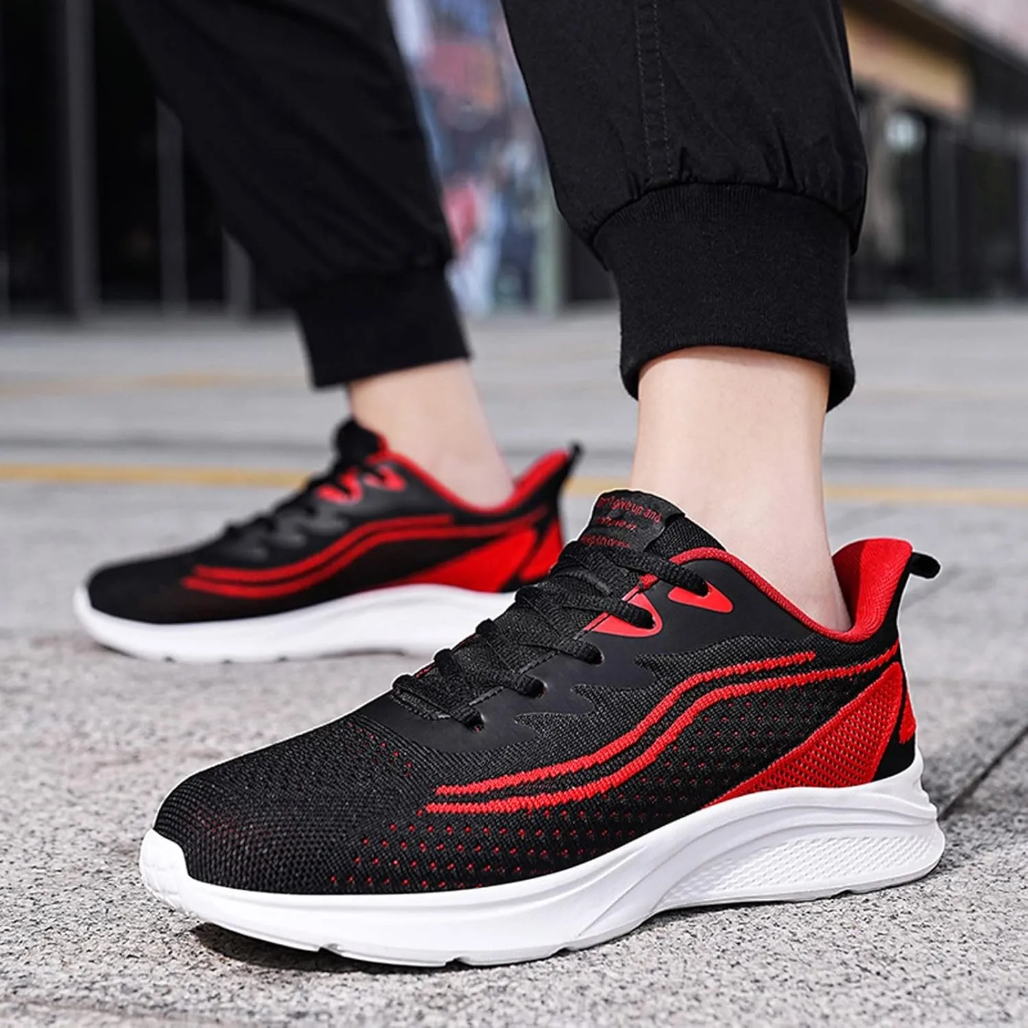 Men's Sneakers Mens Walking Shoes Slip on Shoe for Men Sneaker for Men Comfortable Running Trail Sneaker