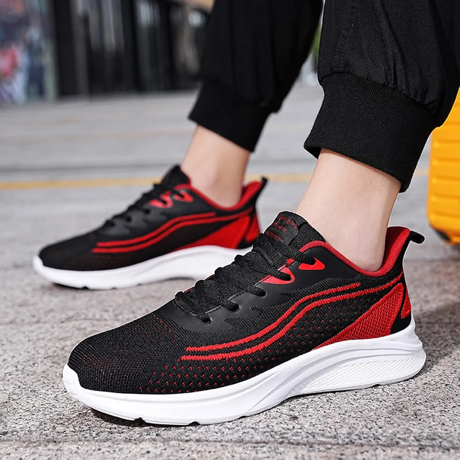 Men's Sneakers Mens Walking Shoes Slip on Shoe for Men Sneaker for Men Comfortable Running Trail Sneaker