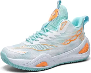 Men's Sports Non-Slip Breathable Real Training Basketball Shoes Fashion Comfortable Cushioning Fitness Sneakers Outdoor Running Walking Shoes