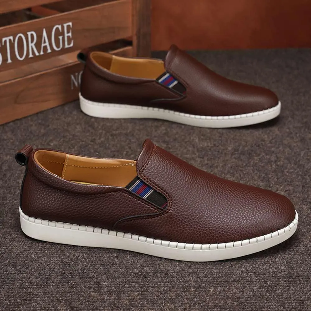 mitvr Men's Loafers Slip On Driving Shoes Lightweight Comfortable Outdoor Walking Shoes