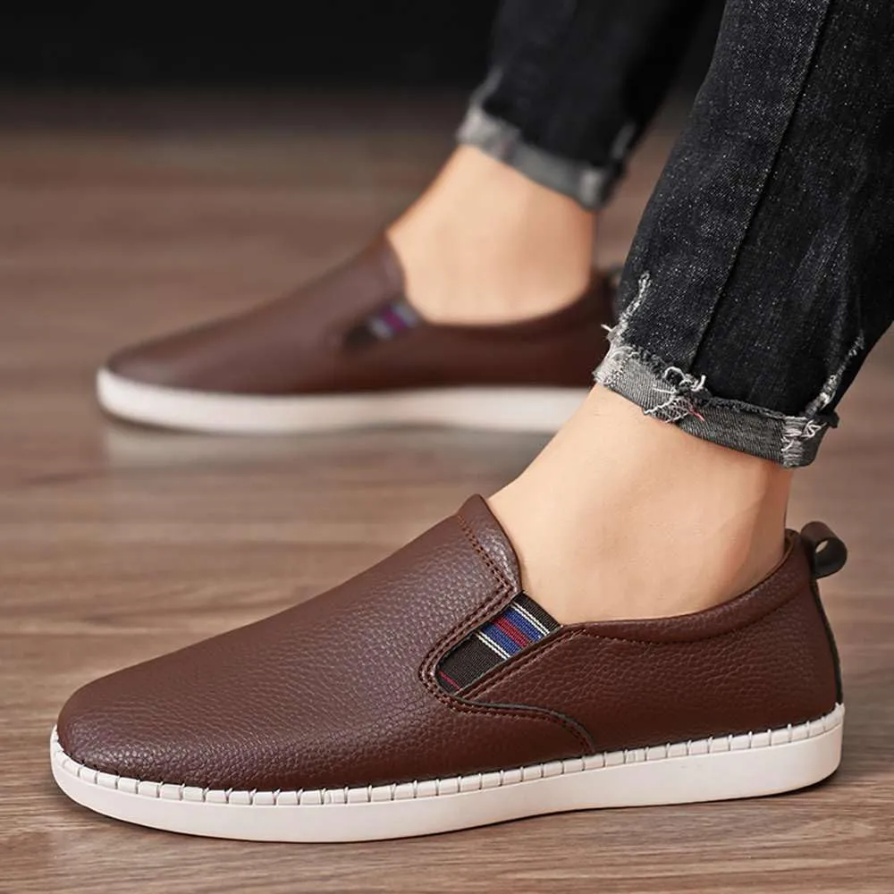 mitvr Men's Loafers Slip On Driving Shoes Lightweight Comfortable Outdoor Walking Shoes