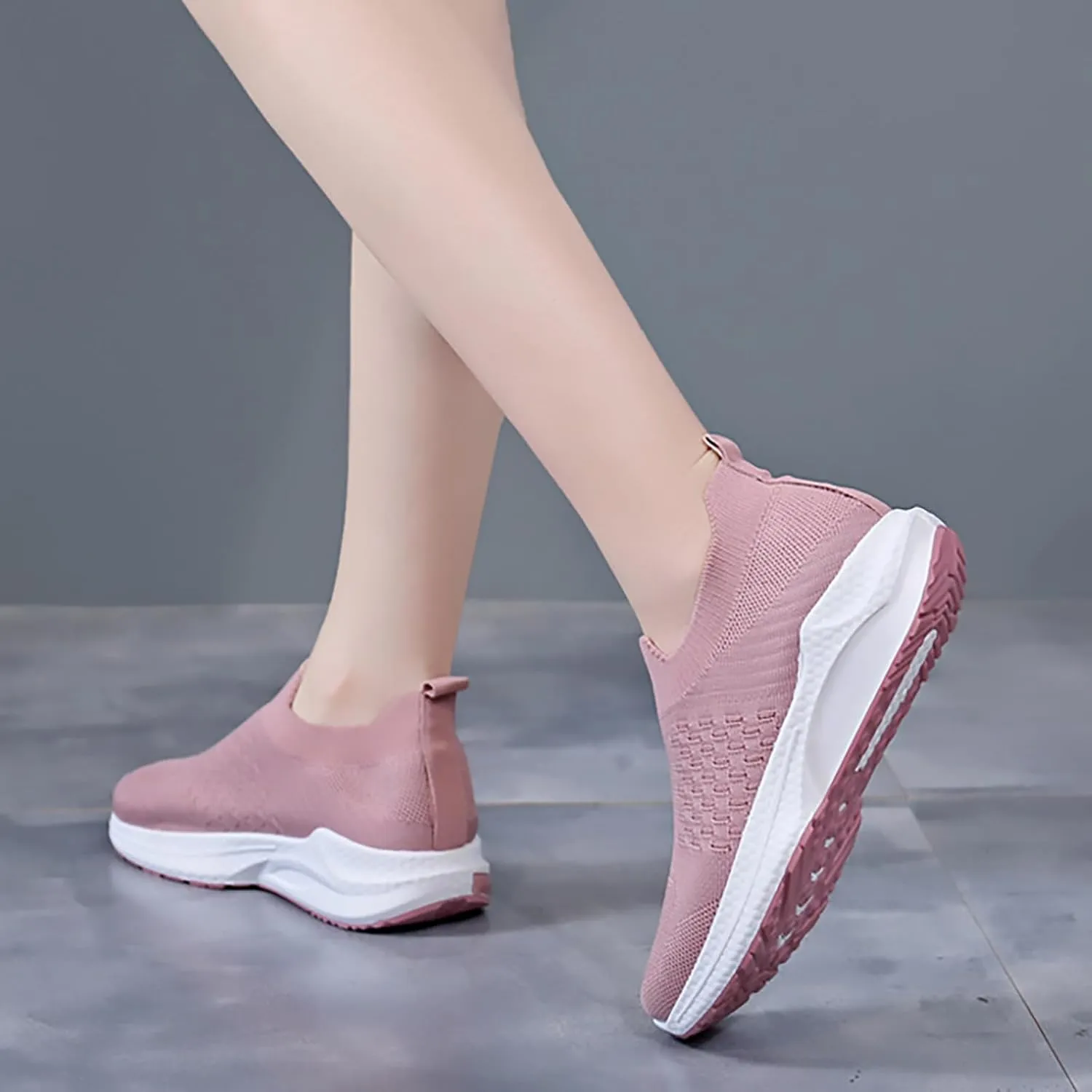 Non Slip Work Shoes Women Mens Sneakers Loafers for Women 2024 Fashion Casual Comfy Soft Christmas Sneakers for Women 2024 Wide Toe Box Trendy Casual