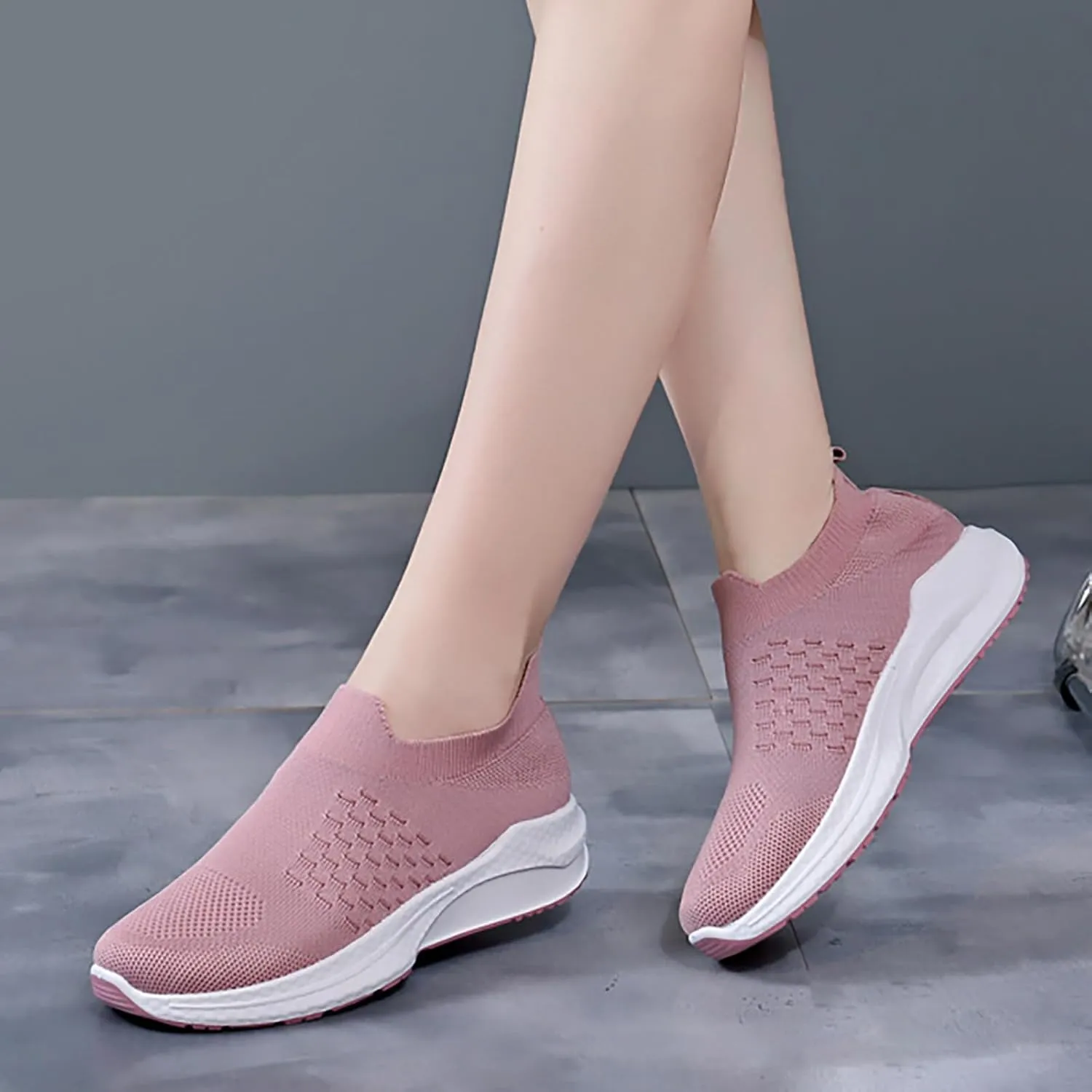 Non Slip Work Shoes Women Mens Sneakers Loafers for Women 2024 Fashion Casual Comfy Soft Christmas Sneakers for Women 2024 Wide Toe Box Trendy Casual