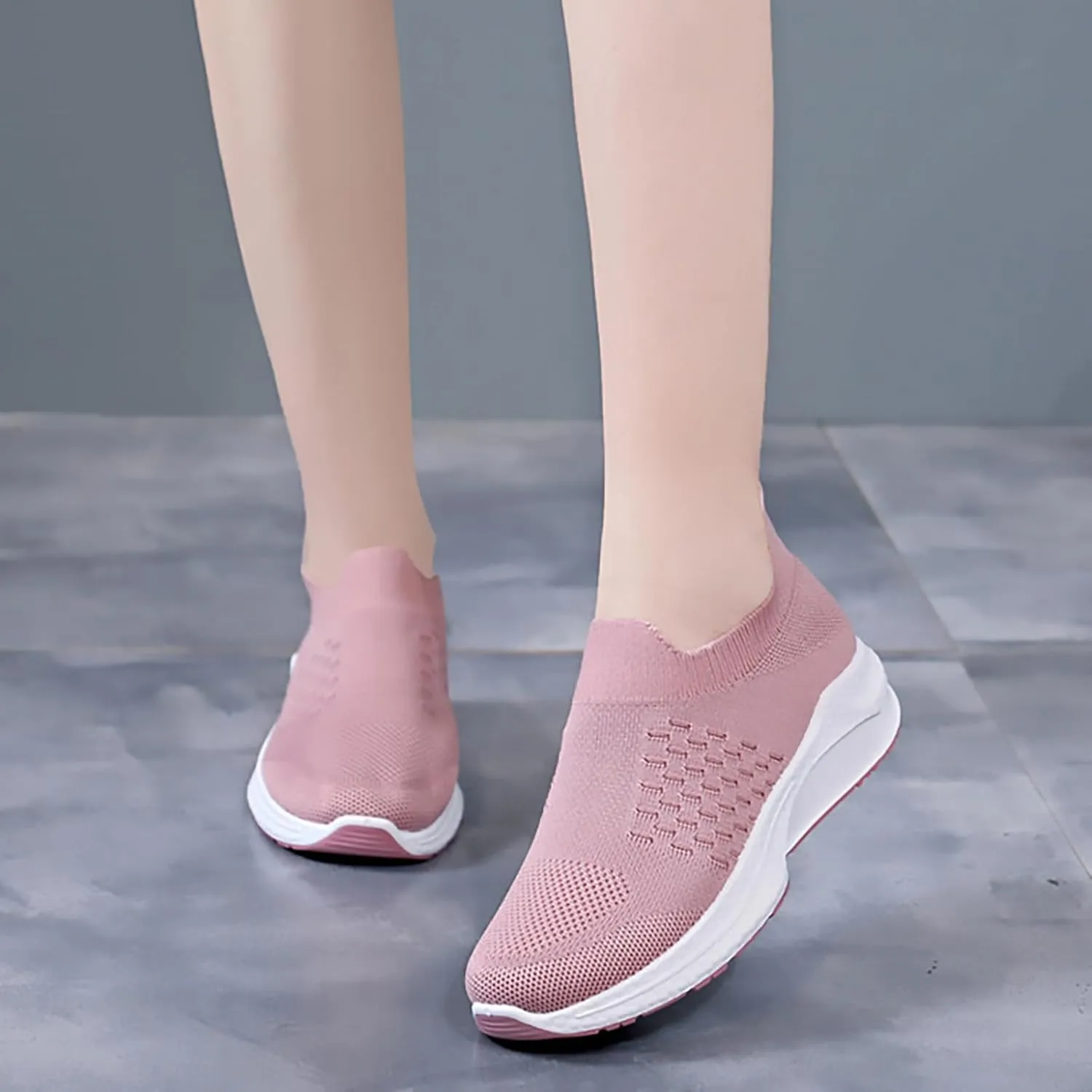 Non Slip Work Shoes Women Mens Sneakers Loafers for Women 2024 Fashion Casual Comfy Soft Christmas Sneakers for Women 2024 Wide Toe Box Trendy Casual