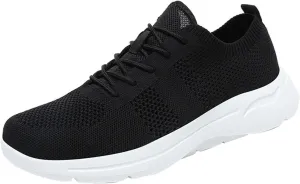 Orthopedic Shoes for Women Woven Orthopedic Mens Casual Shoes Mesh Breathable Ladies Casual Shoes Dress Sneakers White Tennis Shoe Loafers Dress Shoe