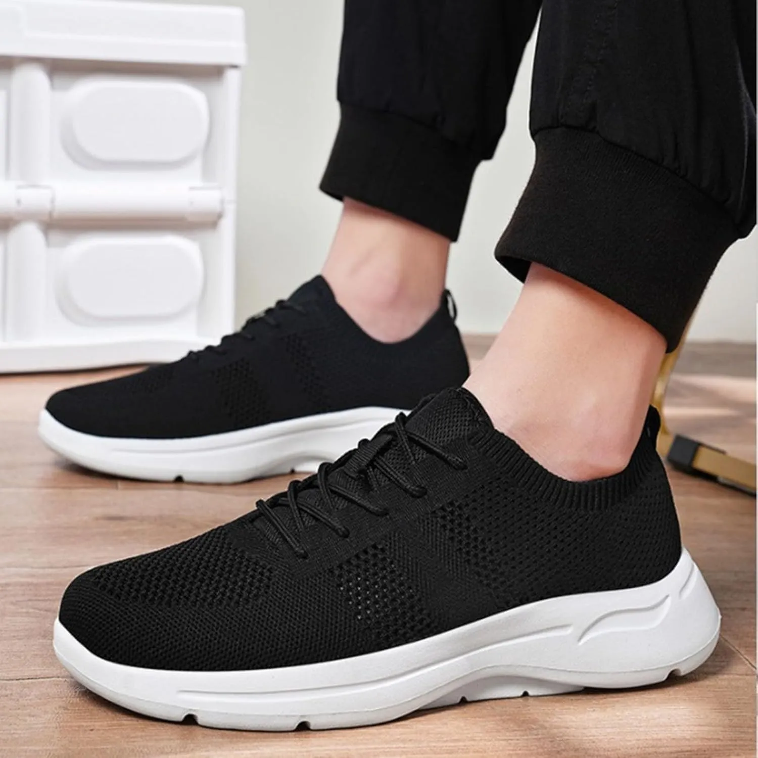 Orthopedic Shoes for Women Woven Orthopedic Mens Casual Shoes Mesh Breathable Ladies Casual Shoes Dress Sneakers White Tennis Shoe Loafers Dress Shoe