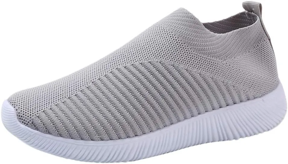 Orthopedic Walking Shoes for Plantar Fasciitis Relief Womens Slip On Sneakers with Arch Support Comfortable Casual Loafers Diabetic Foot Pain