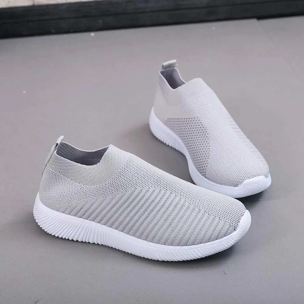 Orthopedic Walking Shoes for Plantar Fasciitis Relief Womens Slip On Sneakers with Arch Support Comfortable Casual Loafers Diabetic Foot Pain