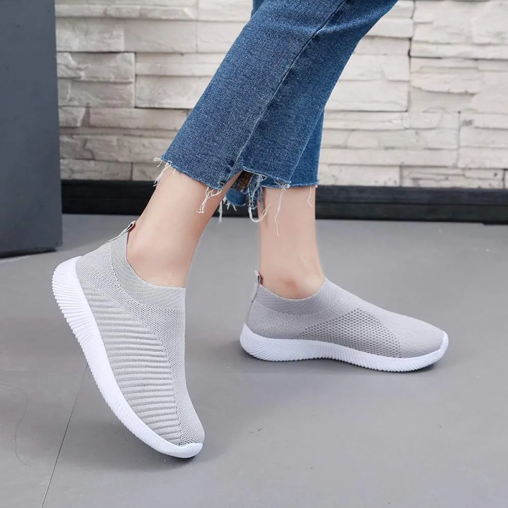 Orthopedic Walking Shoes for Plantar Fasciitis Relief Womens Slip On Sneakers with Arch Support Comfortable Casual Loafers Diabetic Foot Pain