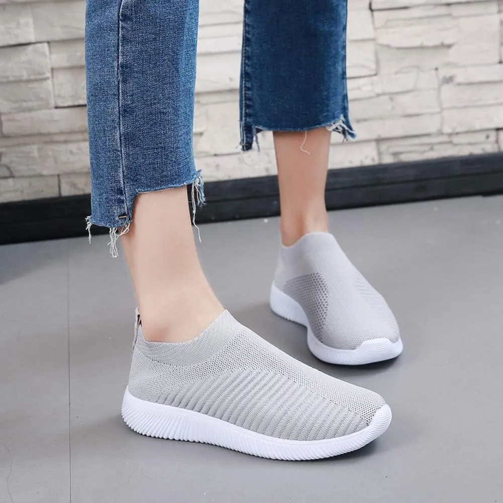 Orthopedic Walking Shoes for Plantar Fasciitis Relief Womens Slip On Sneakers with Arch Support Comfortable Casual Loafers Diabetic Foot Pain