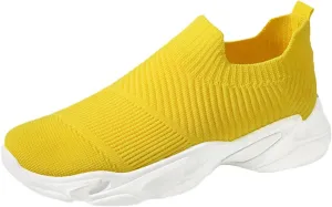 Platform Sneakers for Women Wide Toe Box Senior Womens Slip On Light Weight Walking Shoes White Canvas Shoes Women Wide Chunky Sneakers for Women 2023 Black Black Non Slip Tennis Shoes for Women