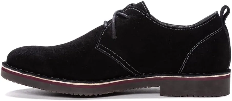 Propet Mens Finn Oxford Casual Shoes - Black