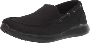Propet Mens Viasol Loafers Casual Shoes - Black