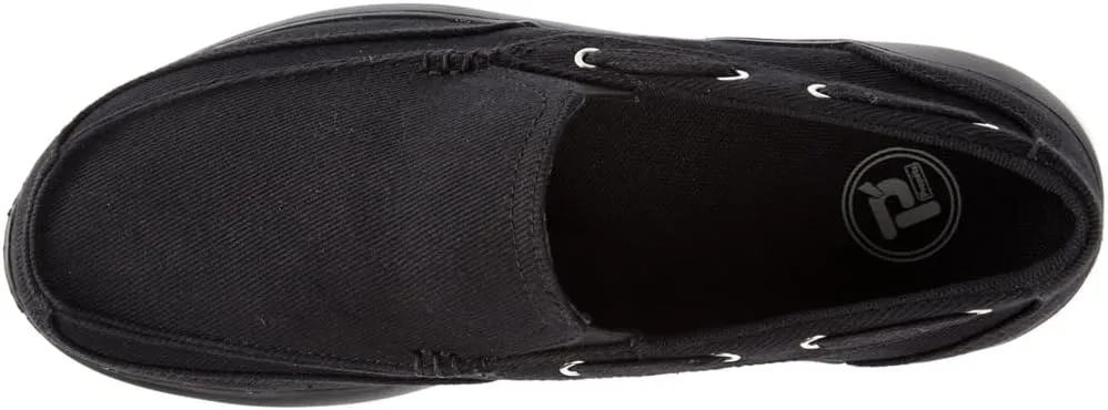 Propet Mens Viasol Loafers Casual Shoes - Black