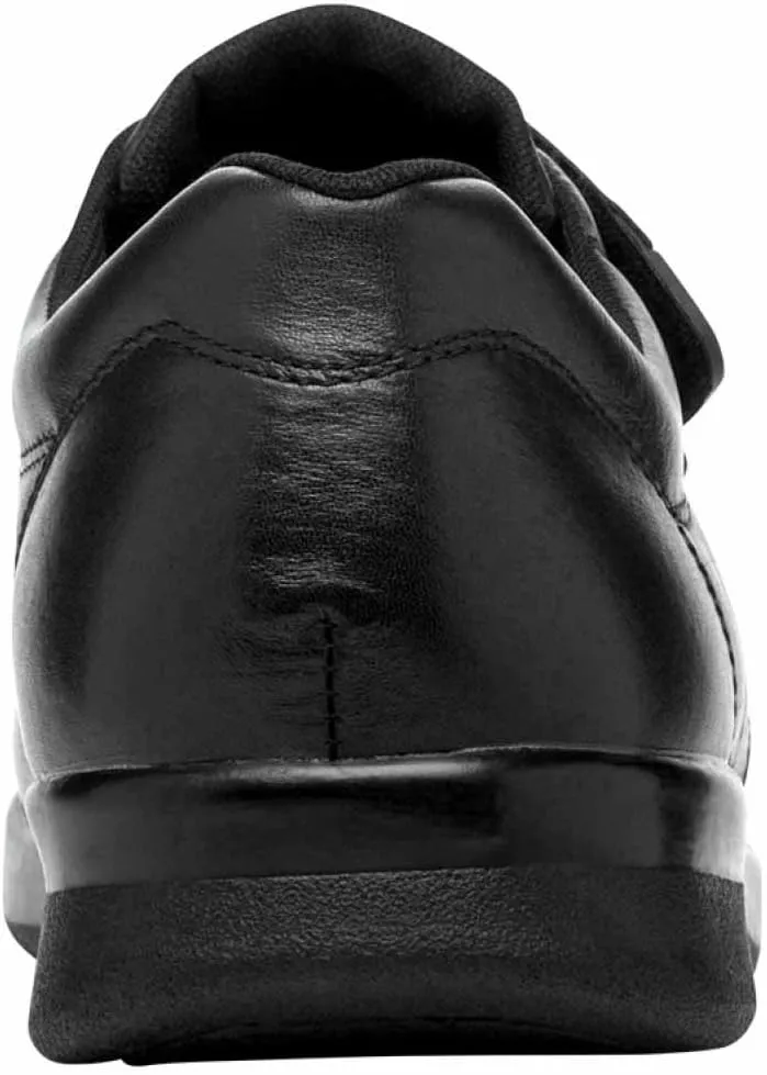 Propet Mens Vista Monk Strap Casual Shoes - Black