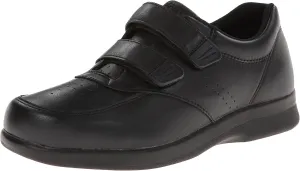 Propet Mens Vista Monk Strap Casual Shoes - Black