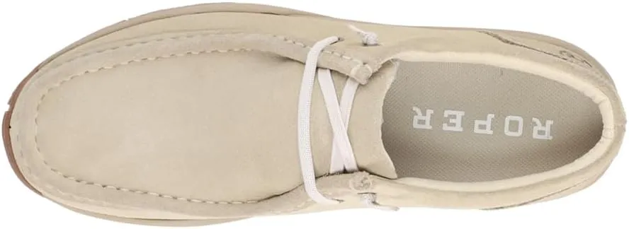 ROPER Mens Clearcut Low Boat Casual Shoes - Beige