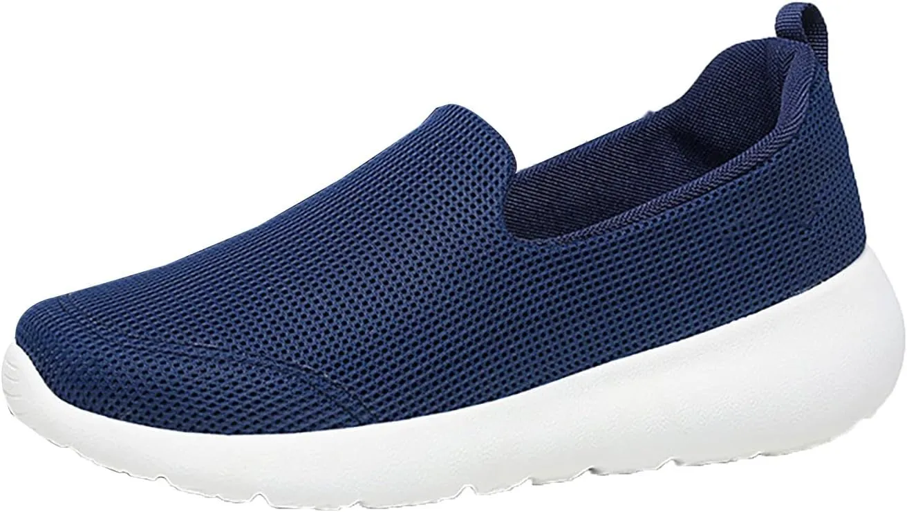 Running Shoes for Men Lether Casual Shoes for Fall Men's Fashion Sneakers Slip On Sneakers Walking Tennis Shoe Red Tennis Shoe Loafers Dress Shoe
