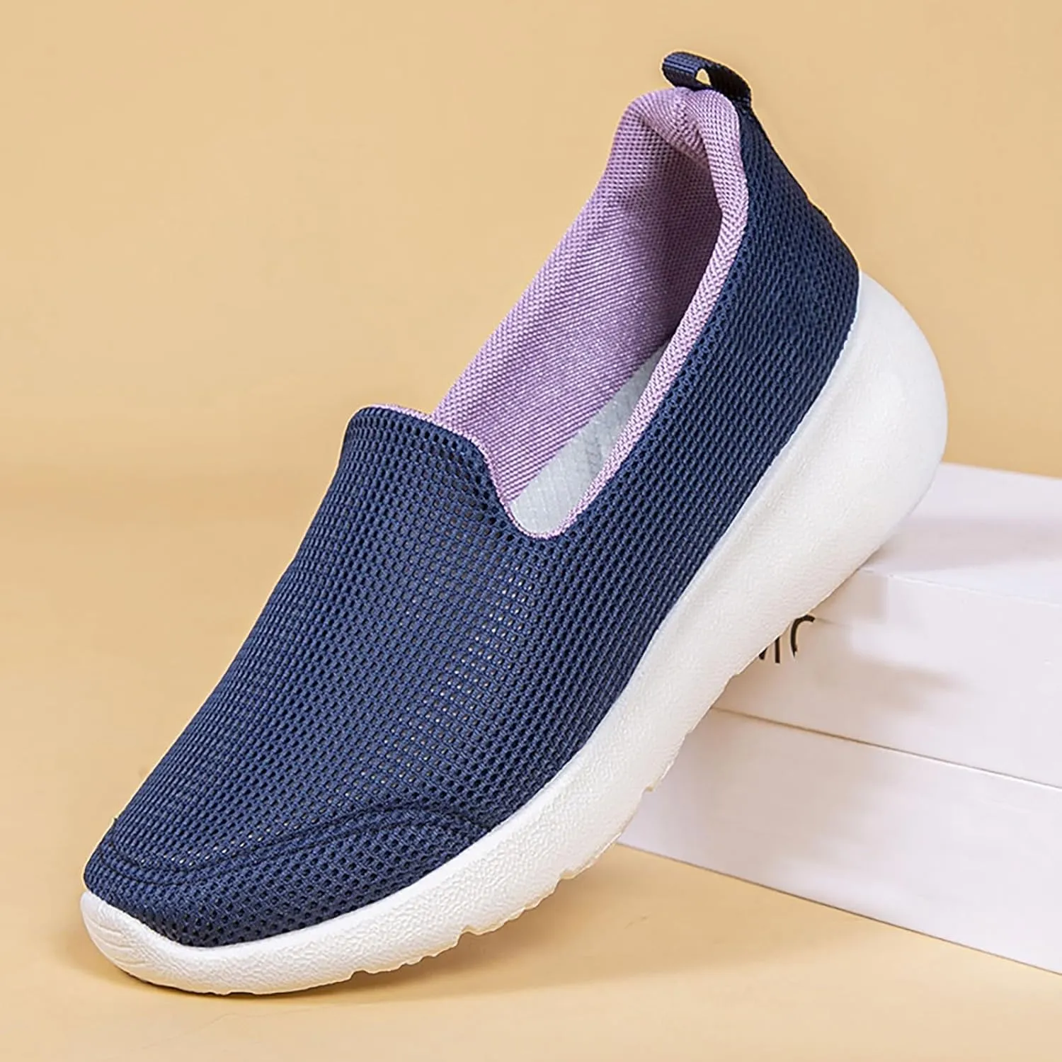 Running Shoes for Men Lether Casual Shoes for Fall Men's Fashion Sneakers Slip On Sneakers Walking Tennis Shoe Red Tennis Shoe Loafers Dress Shoe