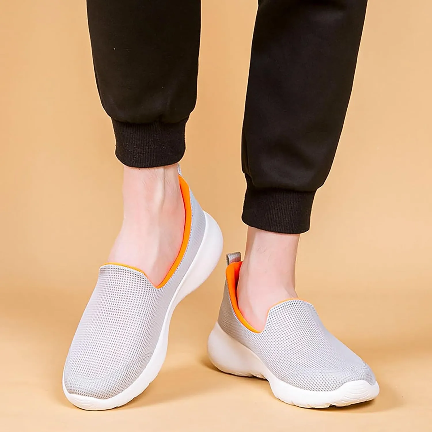 Running Shoes for Men Lether Casual Shoes for Fall Men's Fashion Sneakers Slip On Sneakers Walking Tennis Shoe Red Tennis Shoe Loafers Dress Shoe