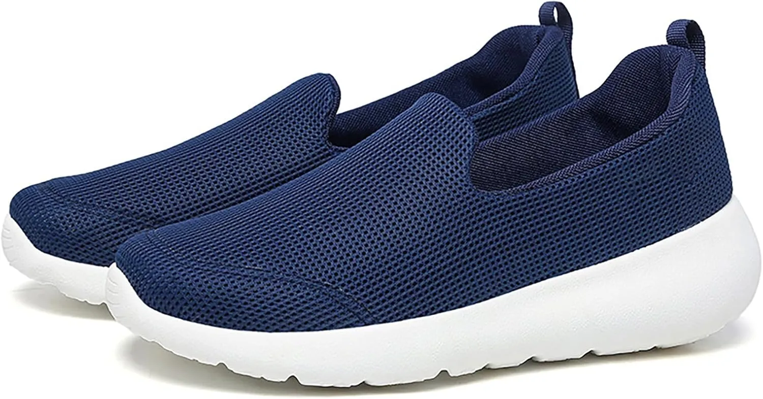 Running Shoes for Men Lether Casual Shoes for Fall Men's Fashion Sneakers Slip On Sneakers Walking Tennis Shoe Red Tennis Shoe Loafers Dress Shoe