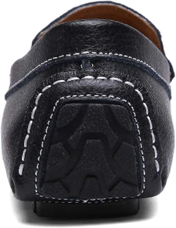 Santimon Mens Casual Loafer Slip-on Moccasin Boat Shoes Flat Driving Shoes