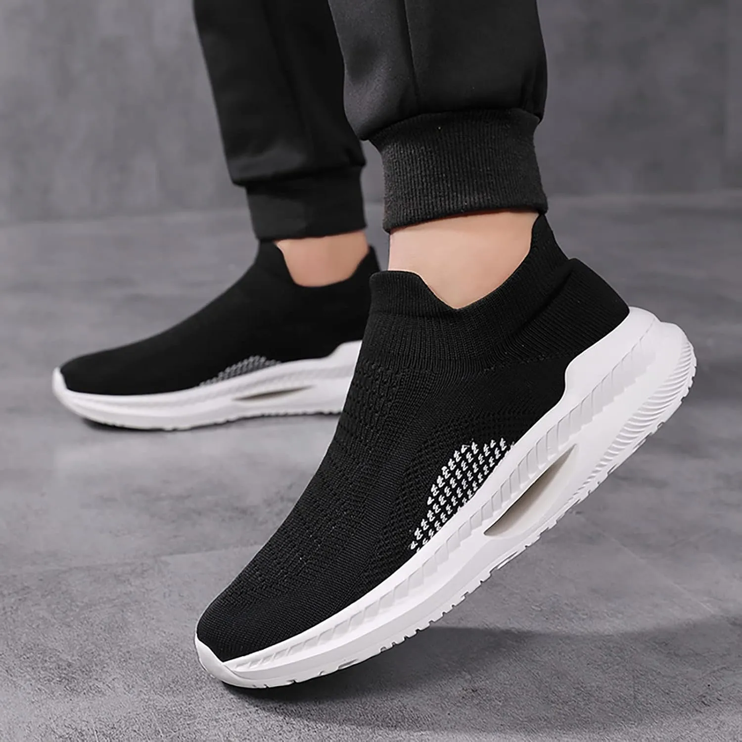 SBGMoSJ Slip On Shoes Women Wide Toe Box Walking Shoes Women Wide Width Women Shoes Size 10 Sneakers White High Top Sneakers for Women Fashion Sneakers Shoes for Women Platform