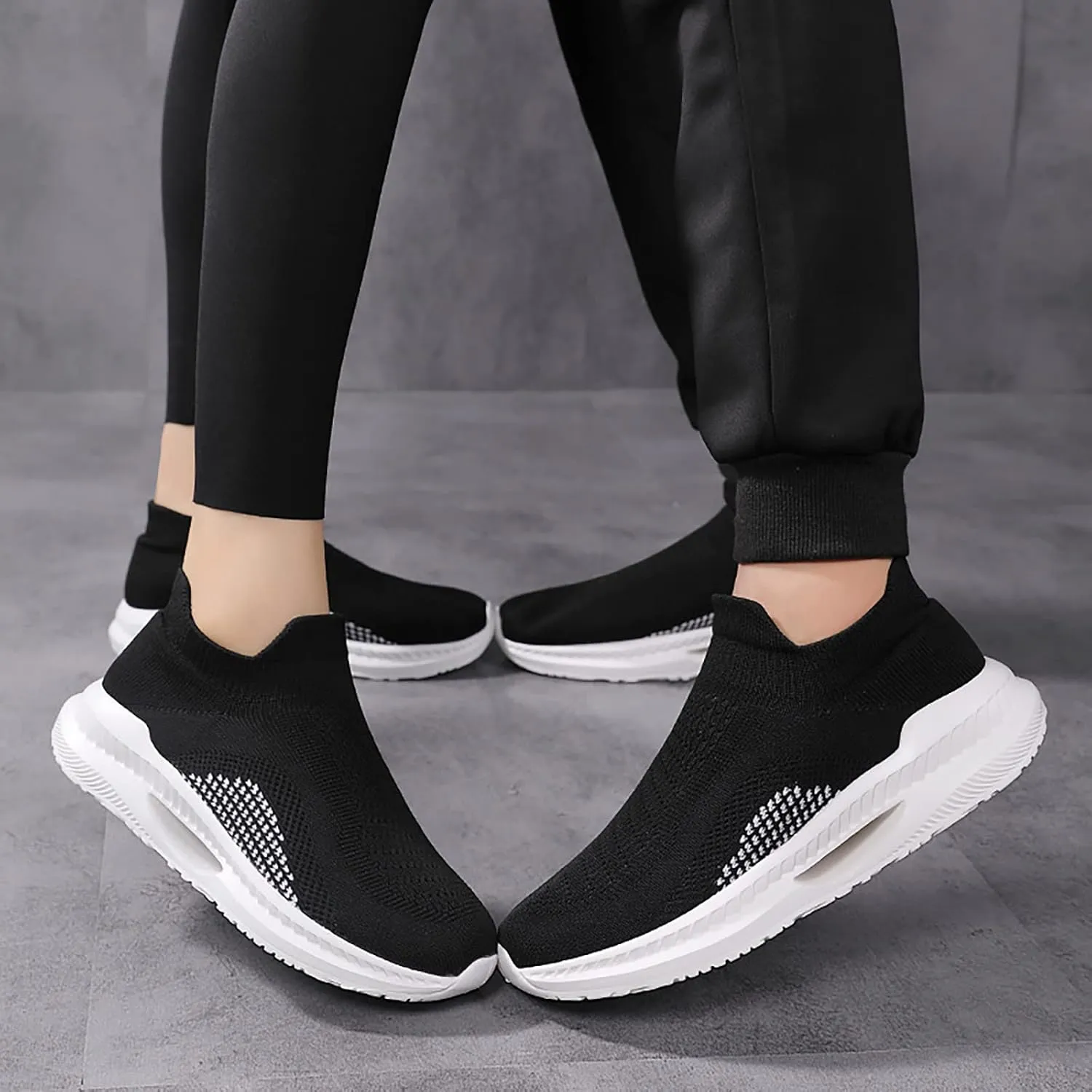 SBGMoSJ Slip On Shoes Women Wide Toe Box Walking Shoes Women Wide Width Women Shoes Size 10 Sneakers White High Top Sneakers for Women Fashion Sneakers Shoes for Women Platform