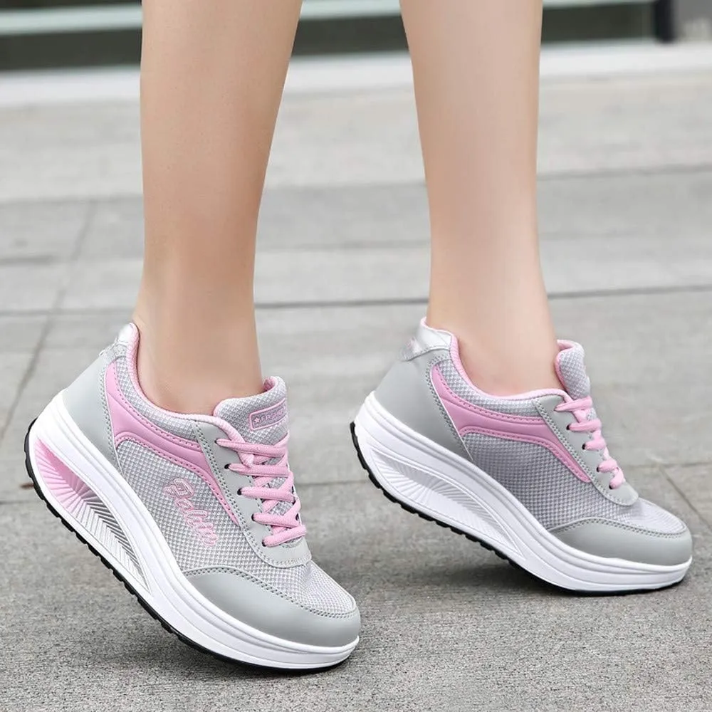 SBGMoSJ Tennis Shoes Womens Walking Wine Red Orthopedic Dress Shoes for Women Comfortable Dressy Walking Shoes for Women Women's Fashion Platform High Top Sneakers Tennis Shoes for Women 2023