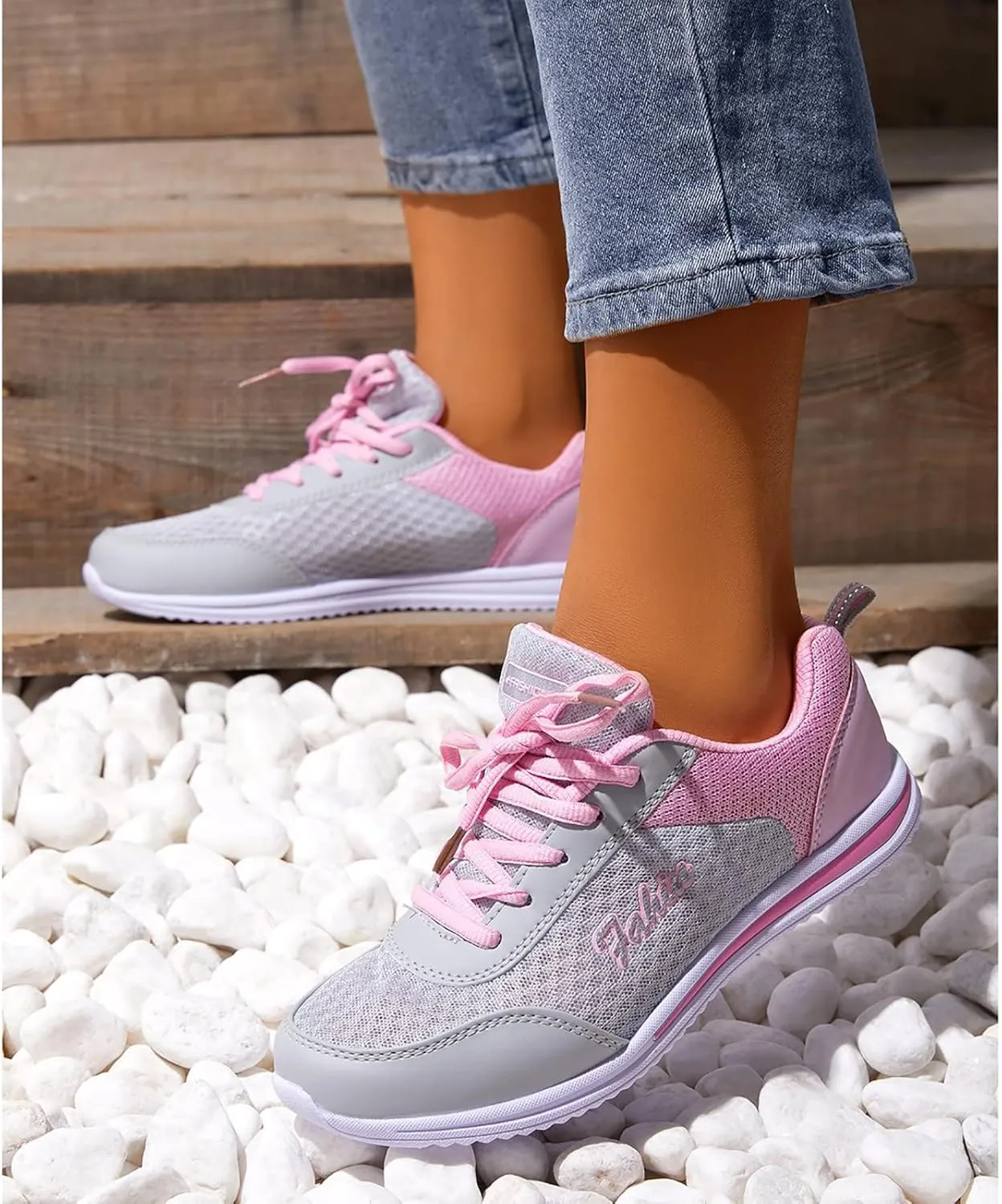SBGMoSJ White Platform Sneakers for Women Wide Tenis Antideslizante para Mujer Canvas Shoes for Women Sneakers Black Sequin Gym Shoes for Women Fashion Tennis Shoes for Women Trendy