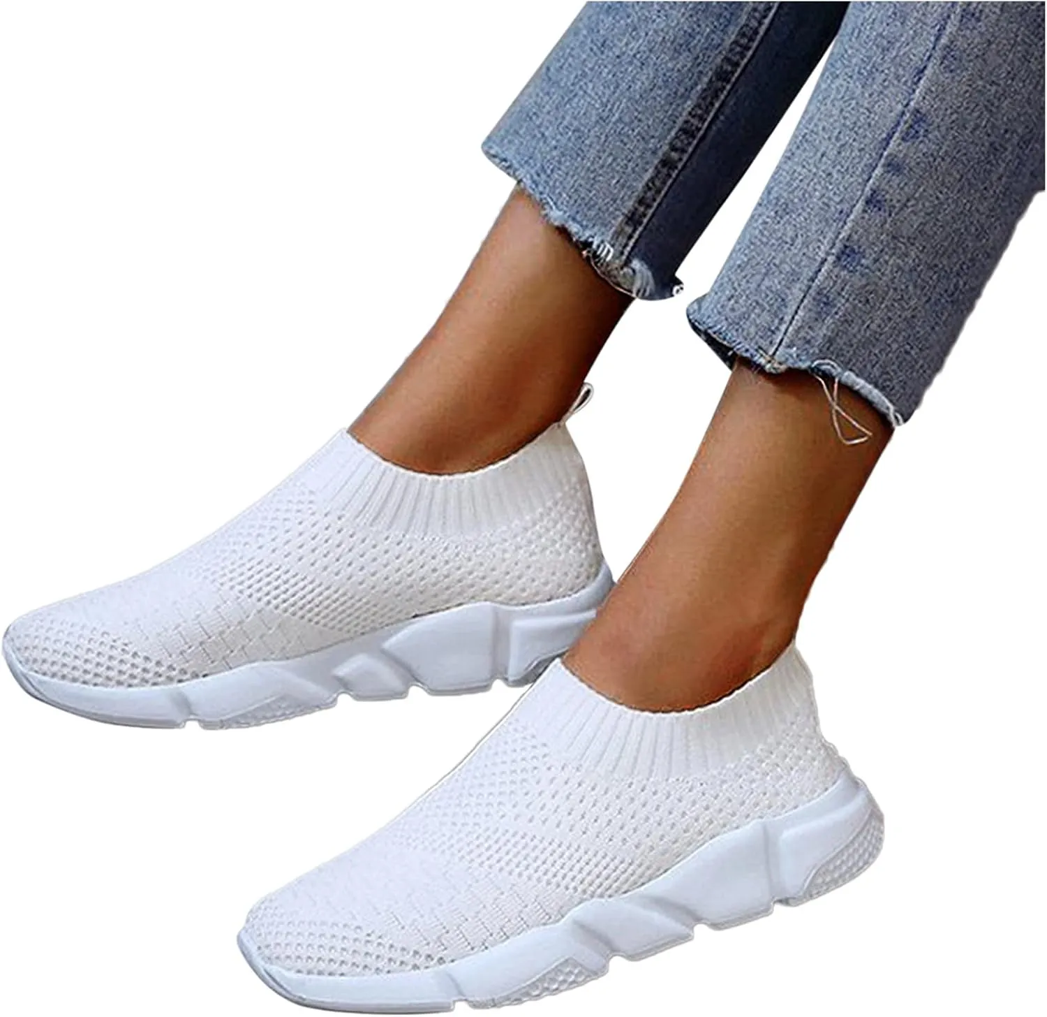 SBGMoSJ Womens Running Shoes 8.5 Black Cute Black Sneakers for Women Women's White Tennis Shoes Size 8.5 Running Shoes for Women Wide Foot Womens Size 10 Wide Black Sneakers