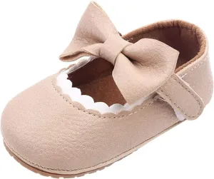 Shoes for Girls Wedding Princess Crib Rubber for First Bowknot Dress Party Girls Toddler Shoe Socks Baby Girl