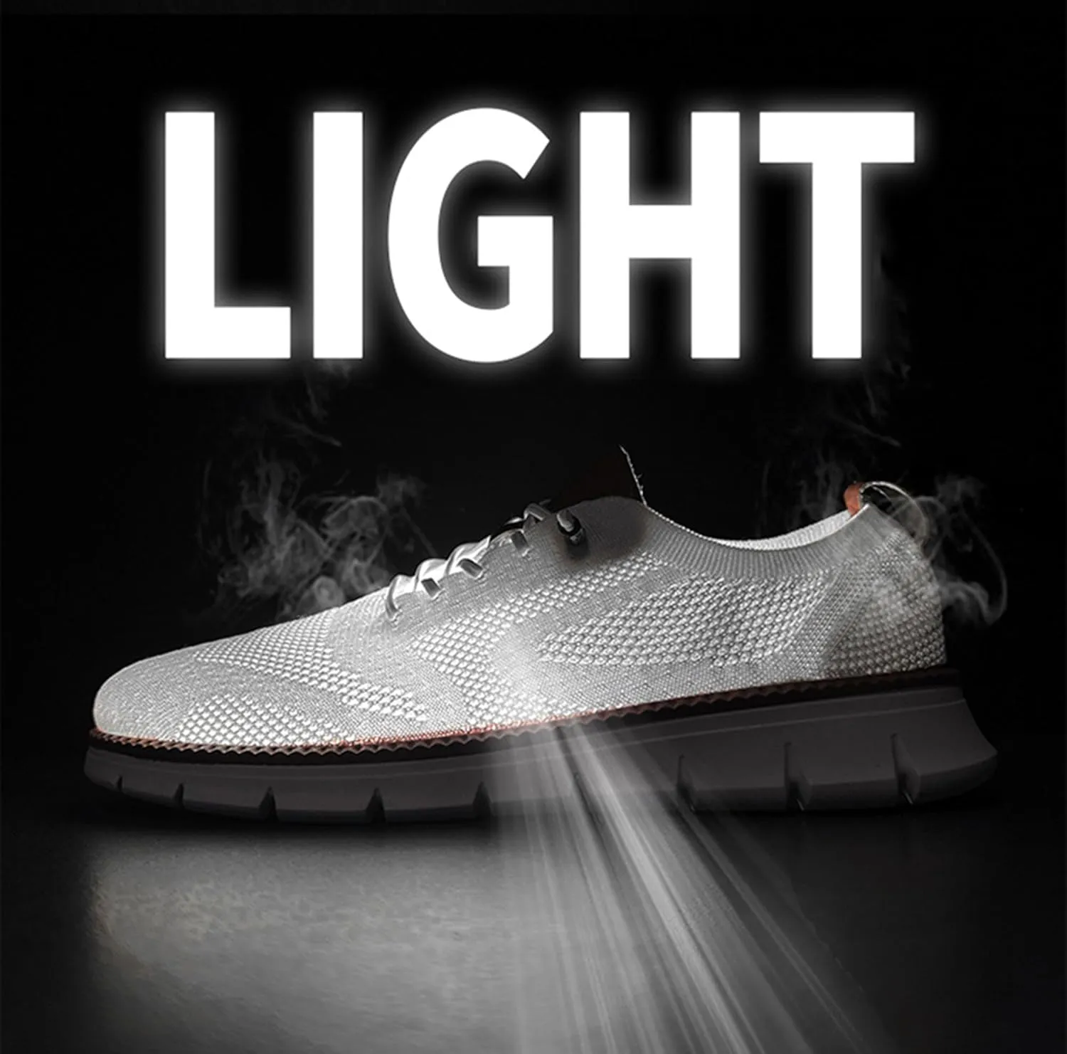 Shoes for Men Mens Mesh Oxfords Sneakers Business Casual Dress Lace-Up Walking Shoes Tennis Comfortable Sneakers Slip On Boat Shoes Lightweight Soft Sole & Breathable Fashion Sneakers
