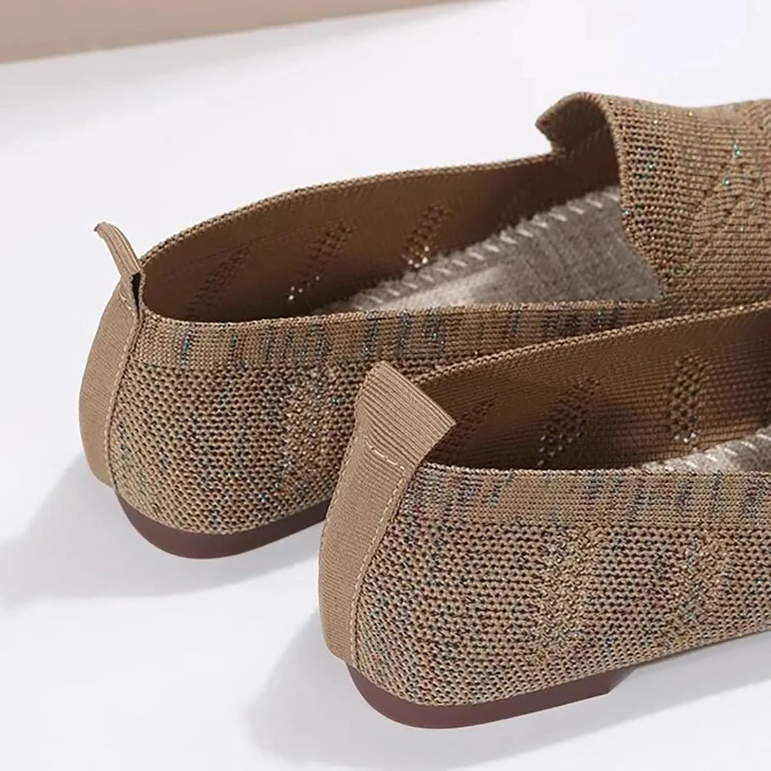 Shoes for Women Women's Fashion Sneakers Black Loafers Women Platform Slip On Soft Sole Christmas Shoes for Women Athletic Comfort Cute Casual Slip On Lightweight