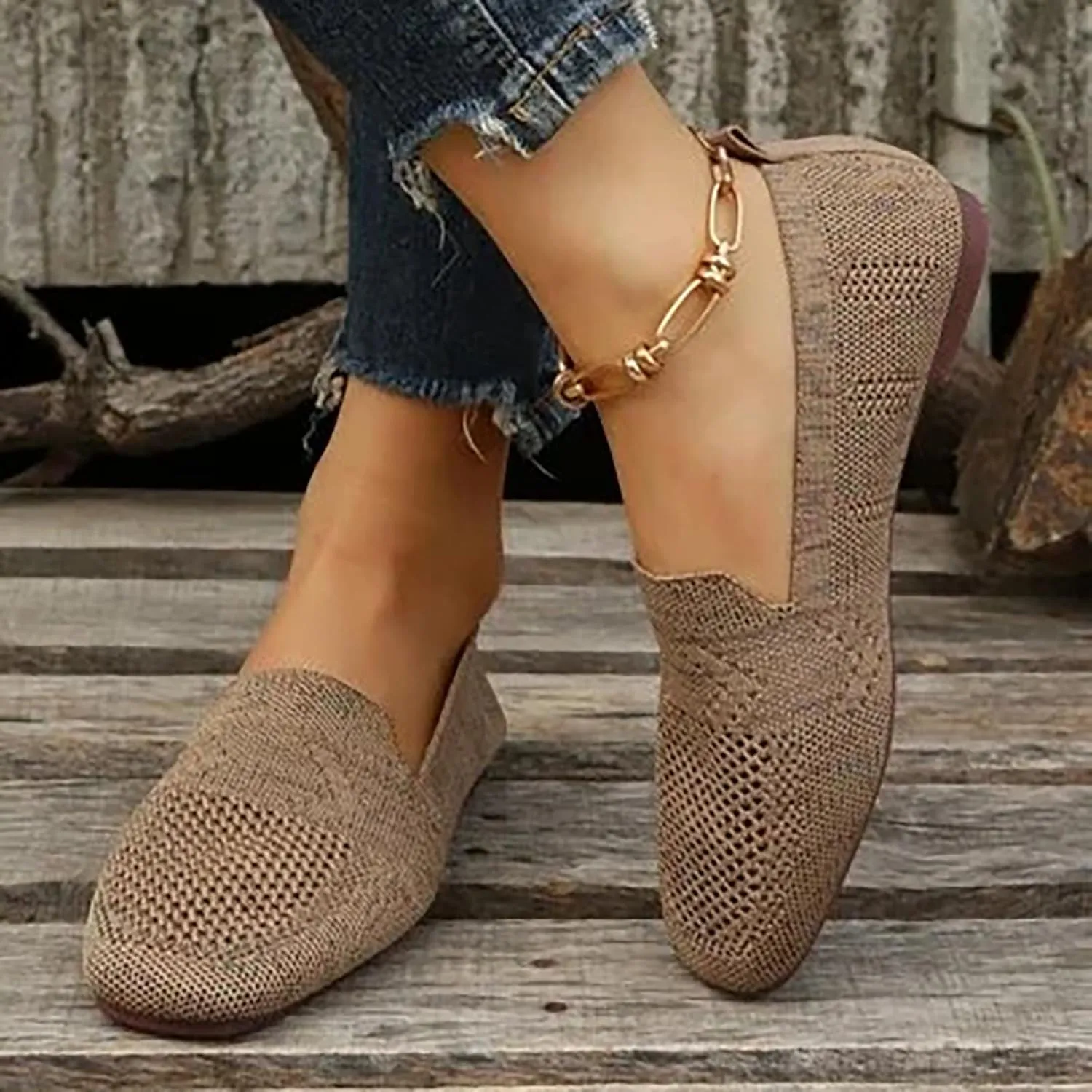 Shoes for Women Women's Fashion Sneakers Black Loafers Women Platform Slip On Soft Sole Christmas Shoes for Women Athletic Comfort Cute Casual Slip On Lightweight