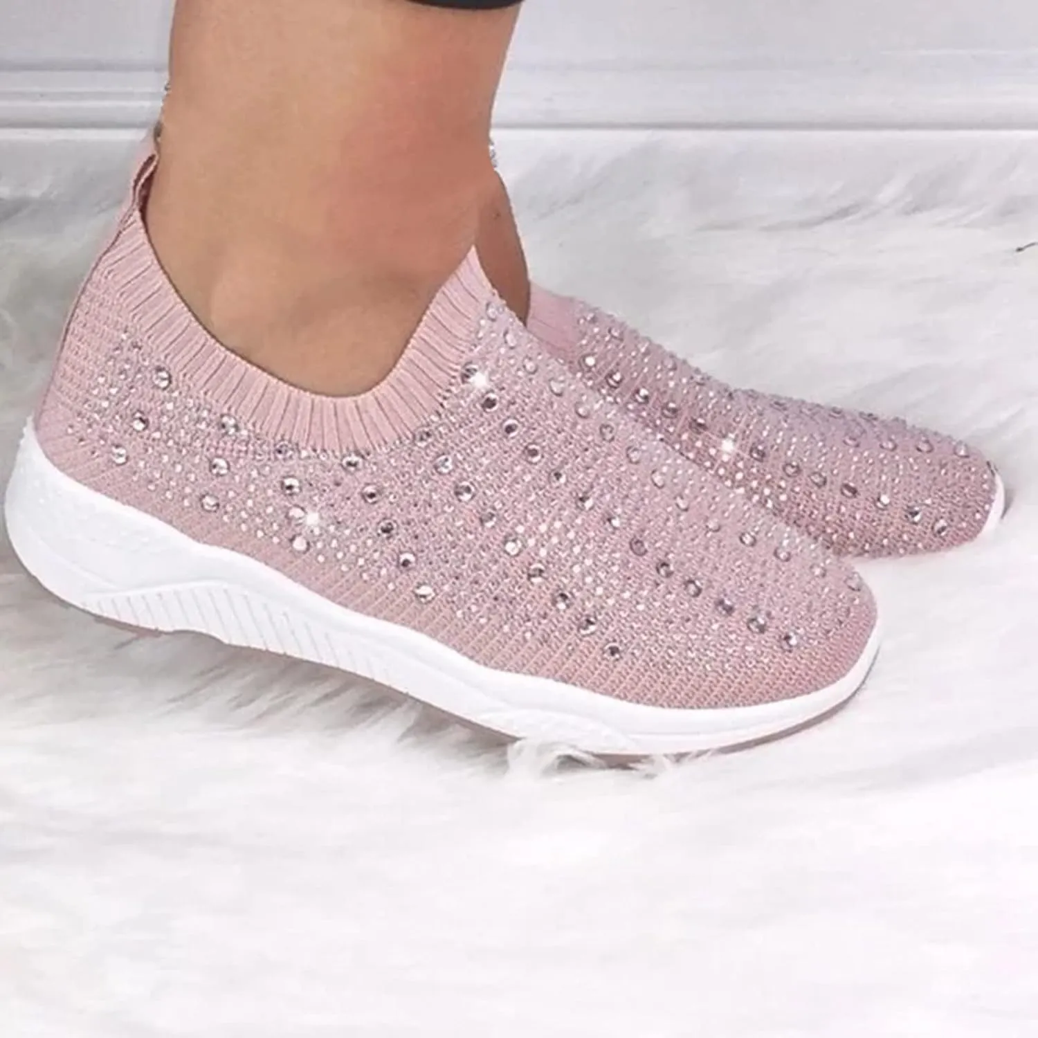 Silver Platform Wedge Sneakers for Women Womens Non Slip Wide Toe Work Shoes Restaurant Gym Shoes Women Black Womens Fashion Sneakers Black Wedge Zapatos De Vestir para Mujer Con Juanetes