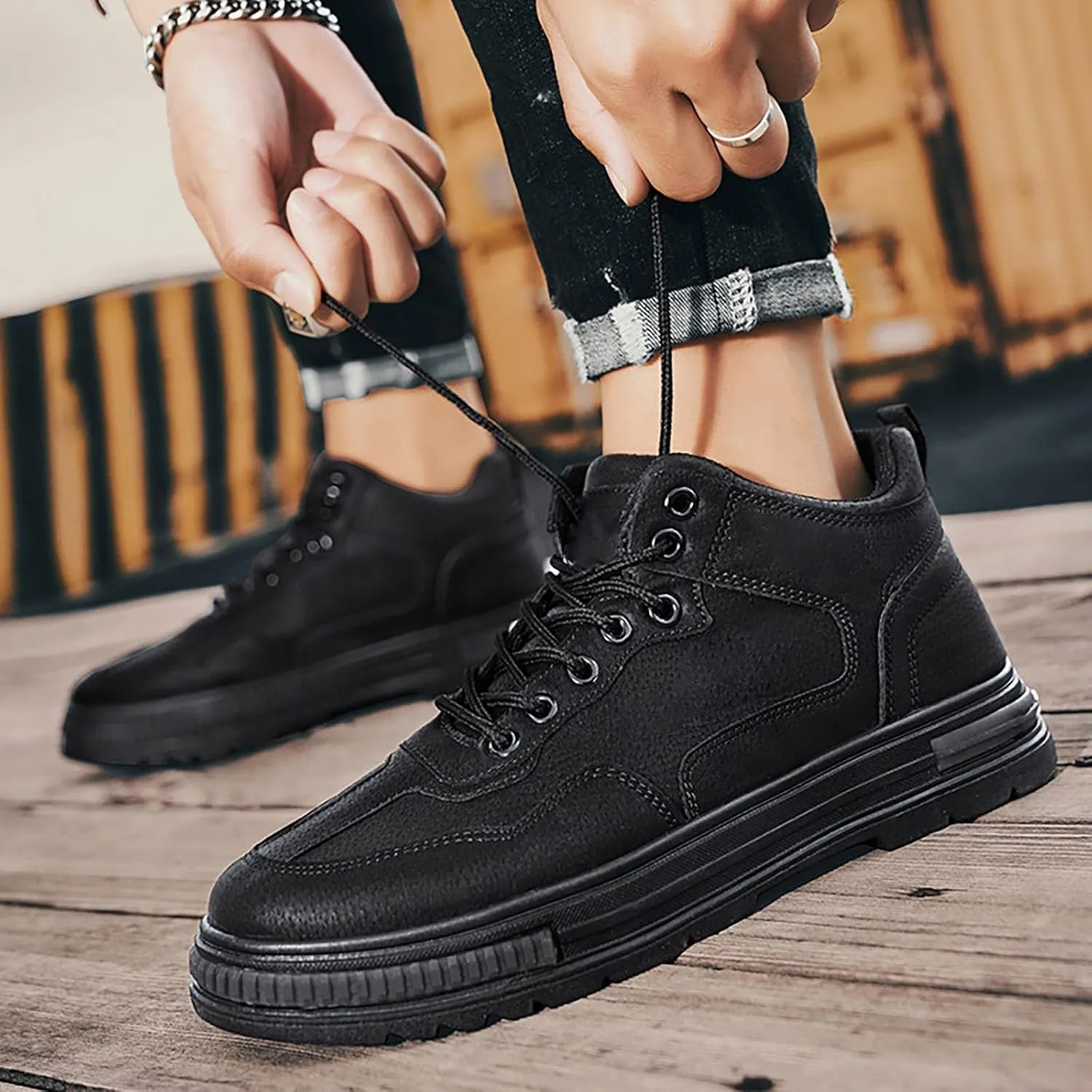 Sneakers for Men Wide Width Flat Shoes for Women Men's Casual Slip-on Loafers Round Toe Slip On Casual Womens Loafers Dress Sneakers Men Wide Width