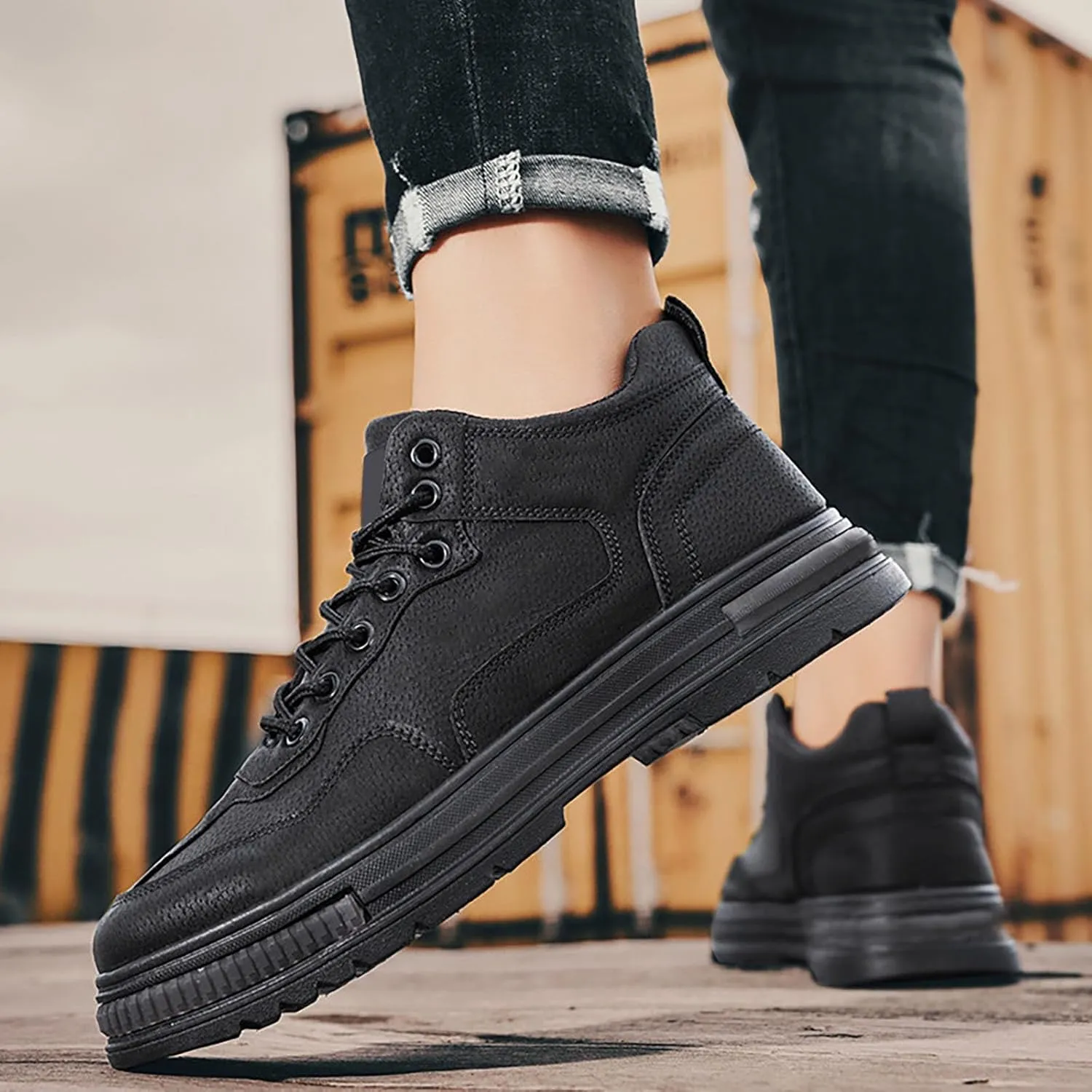 Sneakers for Men Wide Width Flat Shoes for Women Men's Casual Slip-on Loafers Round Toe Slip On Casual Womens Loafers Dress Sneakers Men Wide Width