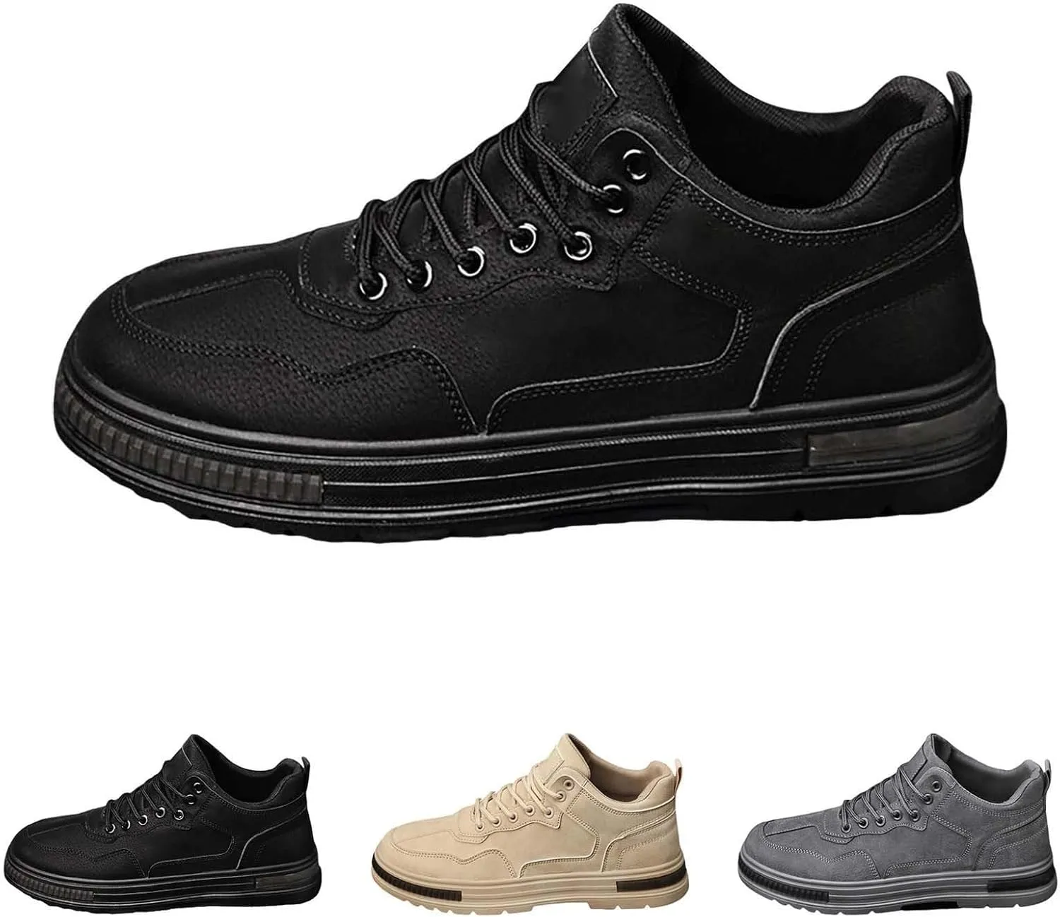 Sneakers for Men Wide Width Flat Shoes for Women Men's Casual Slip-on Loafers Round Toe Slip On Casual Womens Loafers Dress Sneakers Men Wide Width